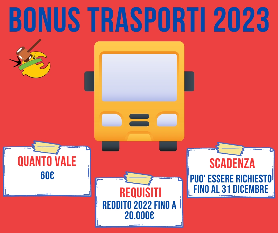 BONUS TRASPORTI 2023
