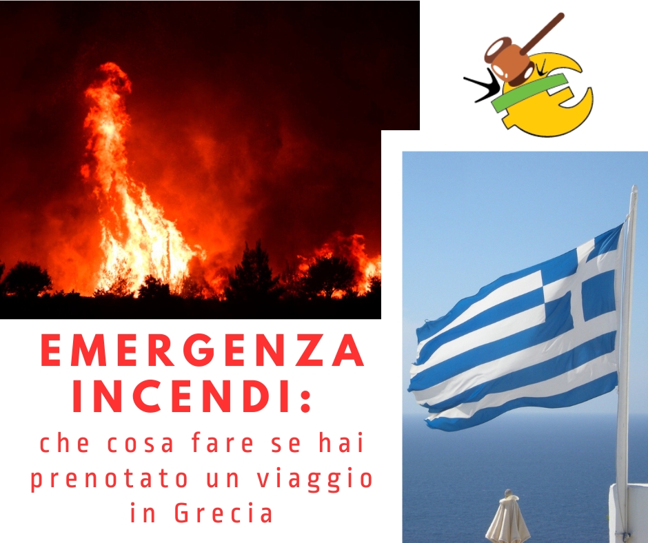 Emergenza incendi: che cosa fare se hai prenotato un viaggio in Grecia